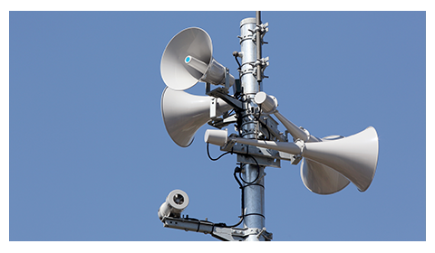 防災スピーカー